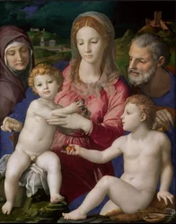 Sainte Famille avec Sainte Anne et l